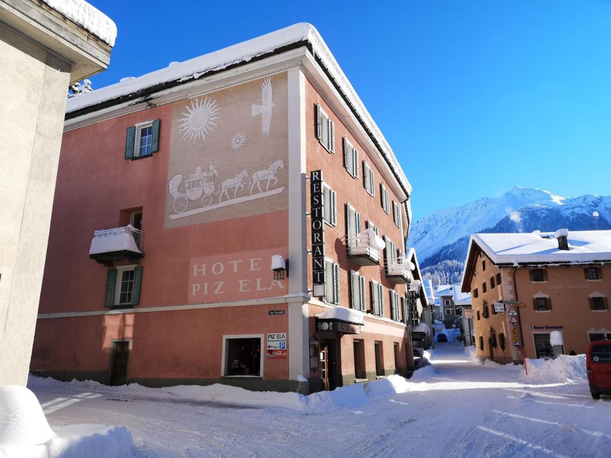 Hotel Piz Ela Bergün Exterior foto